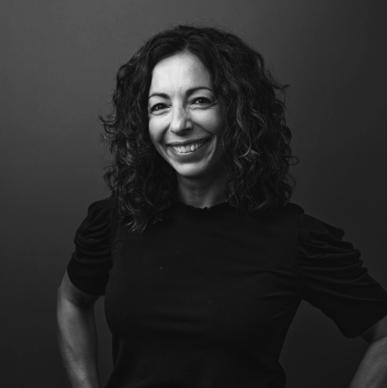 Black and white portrait of Nancy Arnold